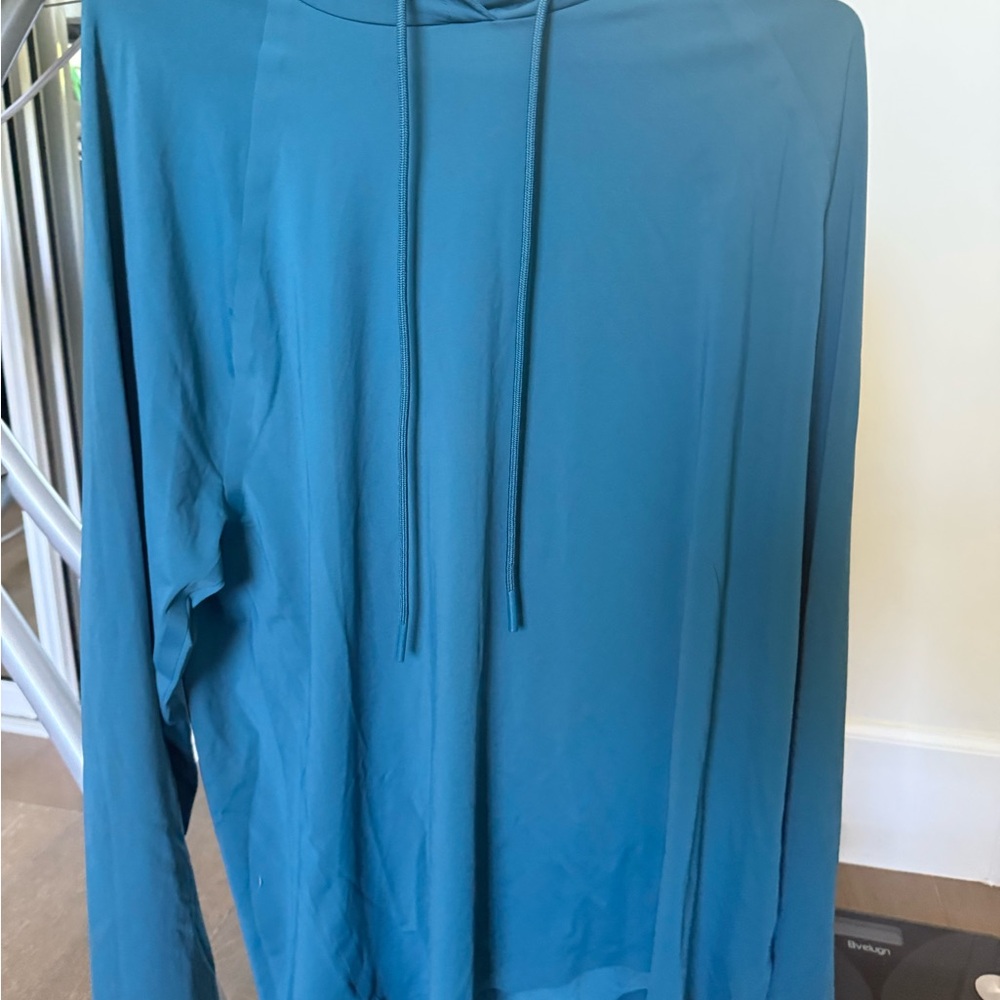 ALO Yoga Deep Teal Hoodie